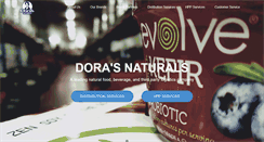 Desktop Screenshot of dorasnaturals.com